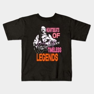 Heartbeats of Timeless Legends Kids T-Shirt